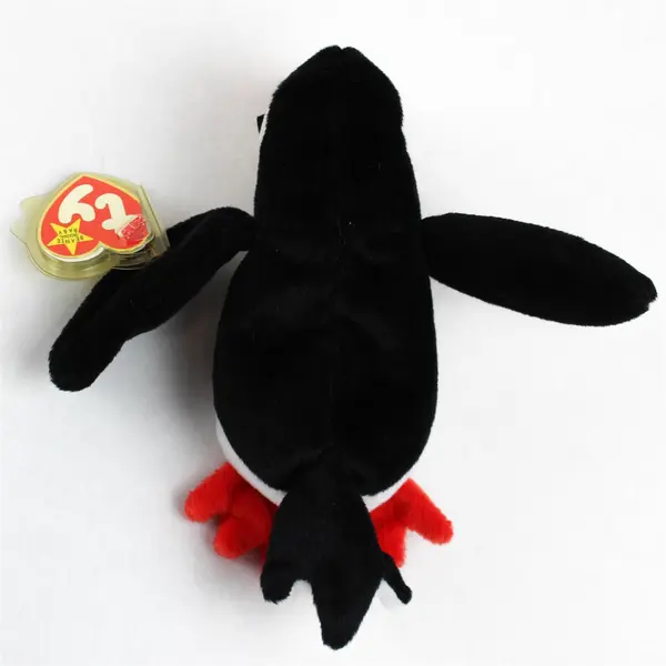 Vtg Ty Beanie Baby Puffer Puffin Extinct Bird 1997 Retired Tag Protector