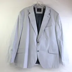 Tailor Byrd Men's 42R Blue & White Striped Sport Suit Jacket
