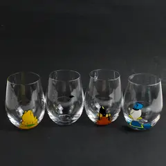 JuyJolt Disney Mickey Mouse Squad Collection Tumblers 15oz Set of 4 Glasses