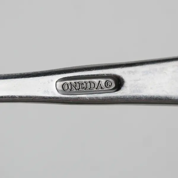 Lot Of 5 Oneida Mooncrest/Jennifer (Stainless) Flatware Soup Spoons 7.25" Long