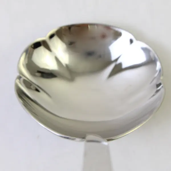 S.S.S. By Oneida Silver Erika Pattern Solid Gravy Ladle 7.75" Good Rare