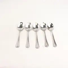 Lot Of 5 Oneida Silver Accord (Stainless) Flatware Teaspoons 6.25" Long