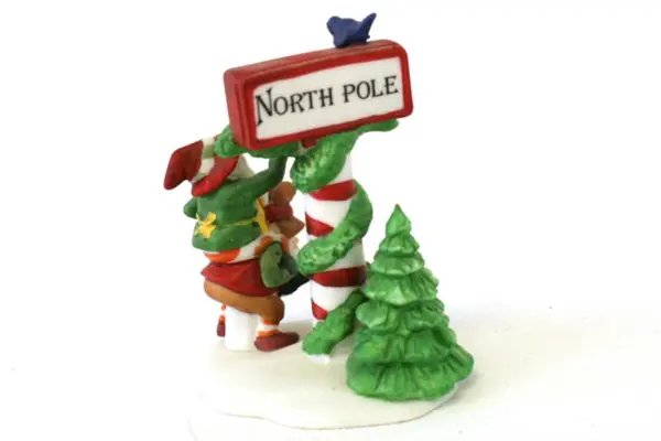 Dept 56 Trimming The North Pole Hand Painted Porcelain Accessory 56081 Decor