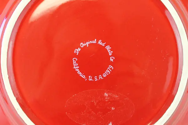 Vintage 1979 Original Red Plate Company "You Are Special Today"  10.5" Plate