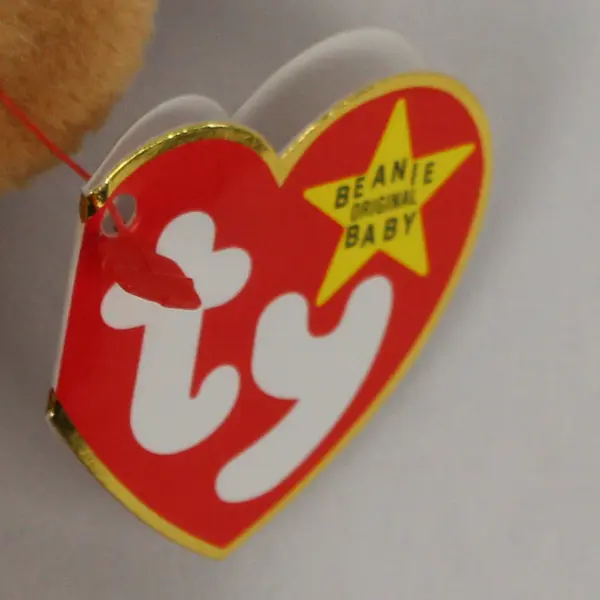 TY Beanie Babies Bongo 1995 Brown Monkey With Tag Plush Toy Style