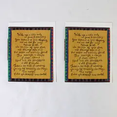 Set of 2 Hallmark Impromptu Heartfelt Birthday Cards with Envelopes UNUSED