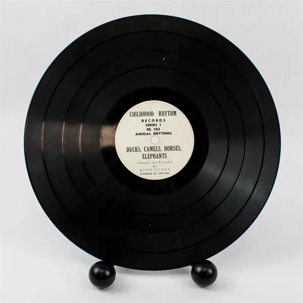 Childhood Rhythms 3  Unbreakable Records Series one 10" Shellac