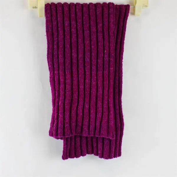 Lot of 4 Women's Purple Knit Scarves Winter Accessories
