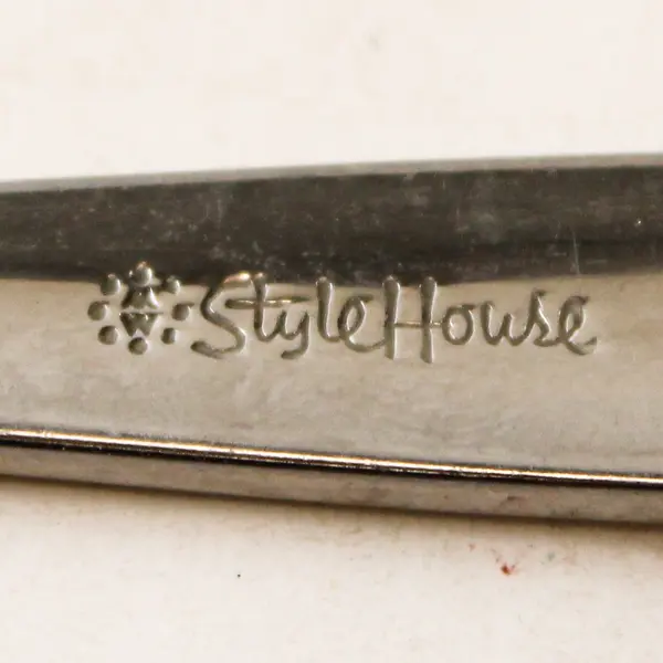 Set of 5 Style House Fancy Free Stainless Place/Oval Soup Spoons