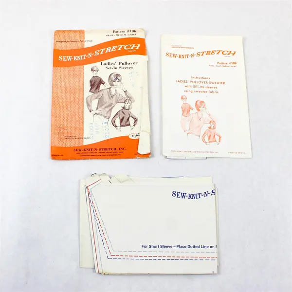 Lot of 3 Vintage Men's & Unisex Sewing Patterns McCall's Simplicity Sew Knit