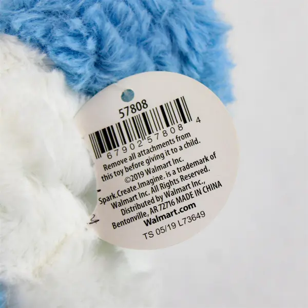 Spark Create Imagine 20" Blue & White Plush Panda Bear Teddy 2019 Used