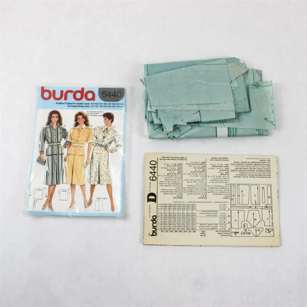 Lot of 3 Sewing Patterns Simplicity 7272 7896 Sz16 & Burda 6440 Sz 14-46