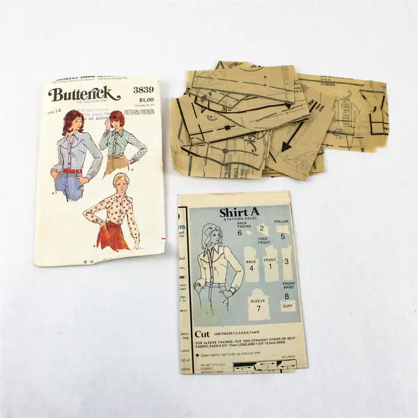 Lot of 4 Vintage Sewing Patterns Simplicity See & Sew Knit & Stretch Butterick