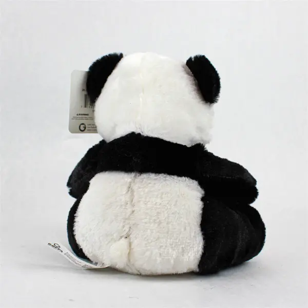 Goffa 8" Sitting Panda Plush with Hearts on Feet Collectible Stuffed Animal