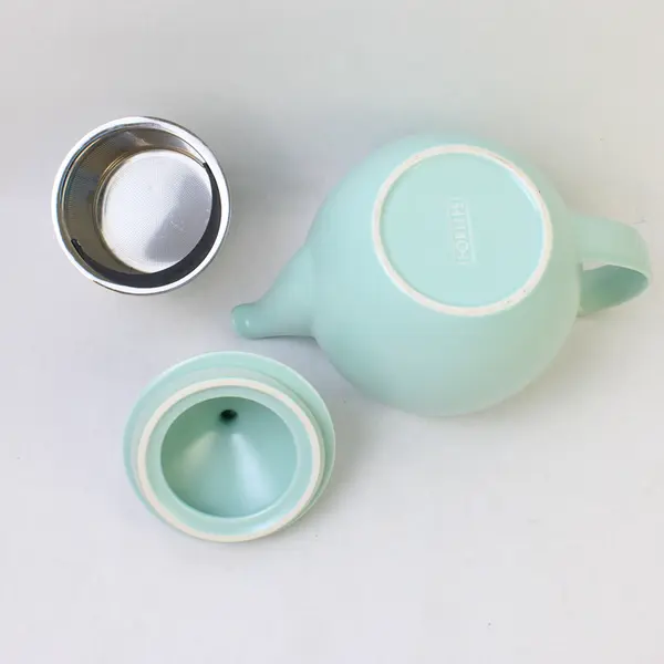 For Life Teapot w/ Strainer & Lid - Robin's Egg Blue 