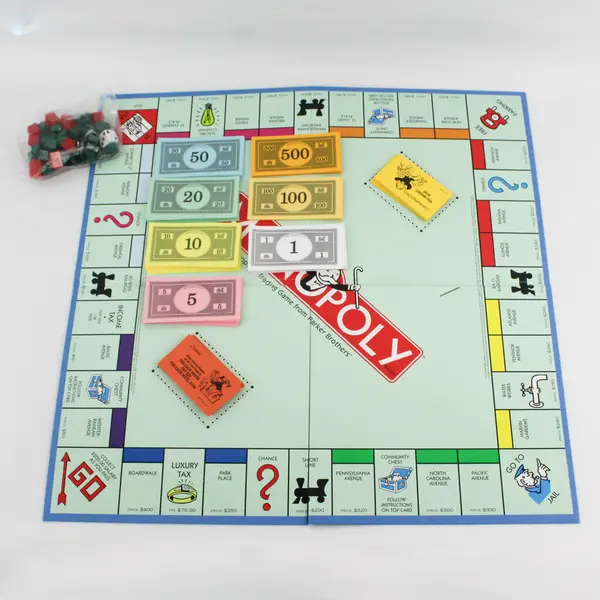 Vintage 1996 Parker Brothers Monopoly Board Game Complete