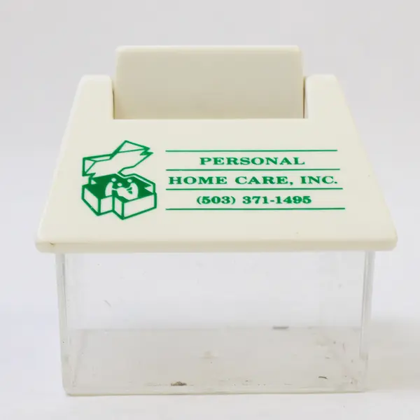 Personal Home Care Inc Promotional House-Shaped Plastic Dispenser Collectible