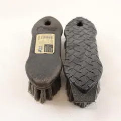 Lot of 2 Black Scrub Brushes Blue Hawk Quickie 0020044-1 + Unbranded