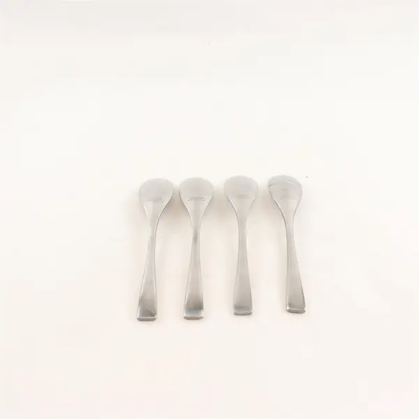 Lot Of 4 Cambridge Silver Strata (Stainless) Pattern Flatware Teaspoons 7.25"