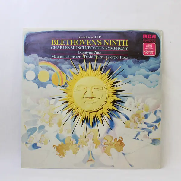 Beethoven's Ninth / Charles Munch/Boston Symphony 12" Vinyl Record