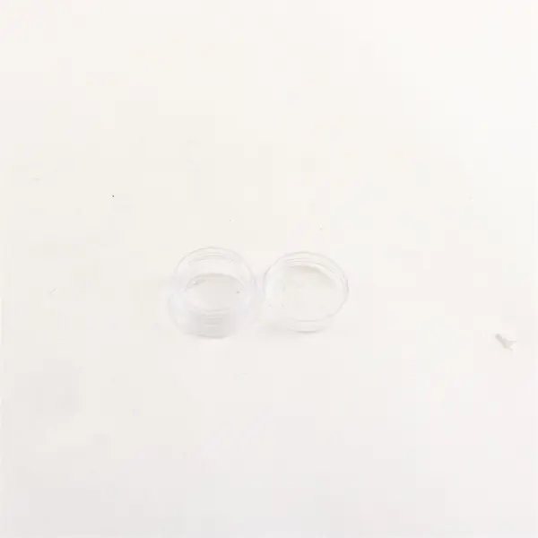 Lot of 32 Clear Plastic Screw-Top DIY Jewelry Bead Organizers FLAWED