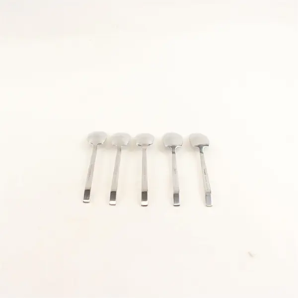 Lot Of 5 IKEA Lard (Stainless) Pattern Flatware Teaspoons 5.75" Long