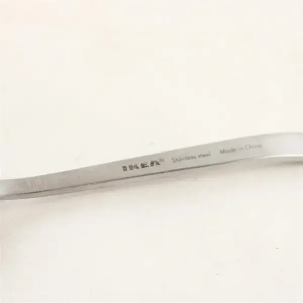 Lot Of 5 IKEA Lard (Stainless) Pattern Flatware Teaspoons 5.75" Long