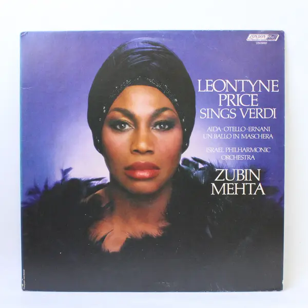 Leontyne Price Sings Verdi 12" Vinyl Record