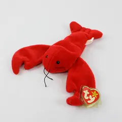 TY Beanie Baby Pinchers 1993 Red Lobster #4026 Retired With Tag Protector