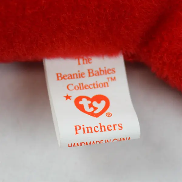 TY Beanie Baby Pinchers 1993 Red Lobster #4026 Retired With Tag Protector
