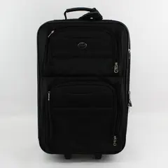 American Tourister 25"  Suitcase Black Canvas Soft Side Expandable