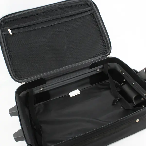 American Tourister 25"  Suitcase Black Canvas Soft Side Expandable