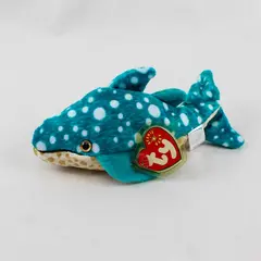 Ty Beanie Baby Poseidon (Whale Shark 2000) Tag Protector