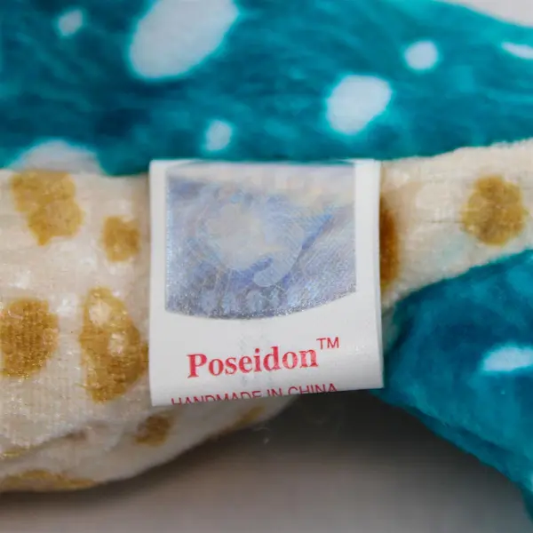 Ty Beanie Baby Poseidon (Whale Shark 2000) Tag Protector