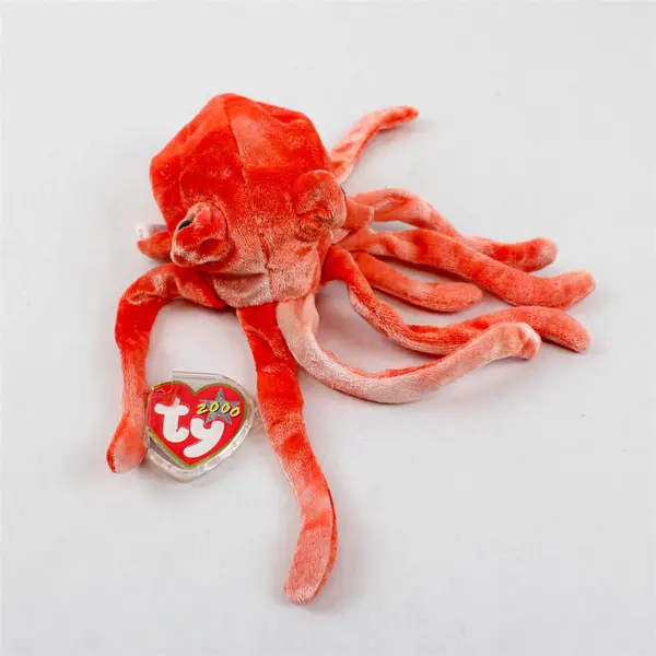 Ty Beanie Babies Wiggly Octopus 2000 Retired Very Good Tag Protector
