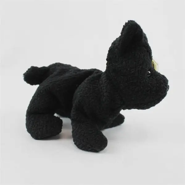 Ty Beanie Babies Scottie 1996 Black Scottish Terrier Dog With Tag Protector
