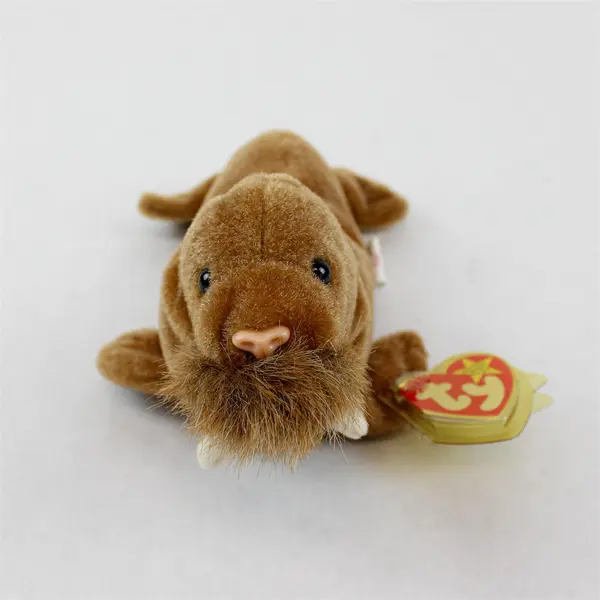 Ty Beanie Baby Paul the Walrus Retired 1999 Rare With Tag Protector