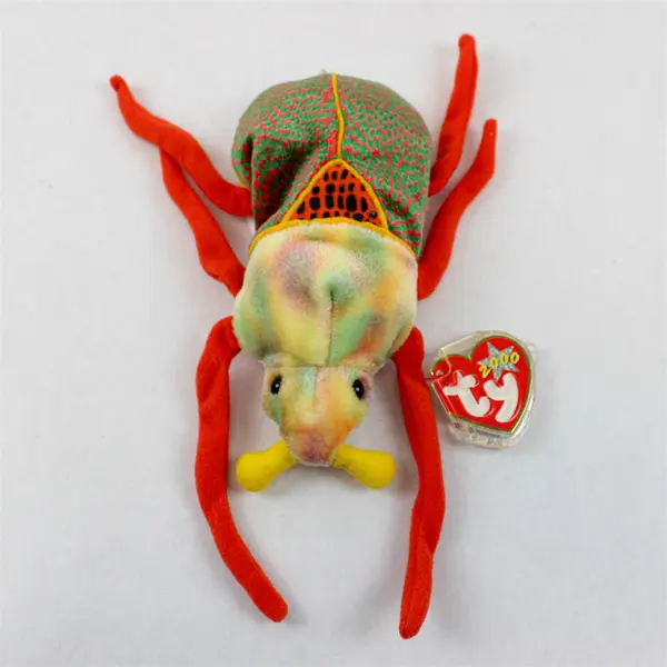 Rare Retired Ty Beanie Baby Scurry Tag Protector 2000 Very Good