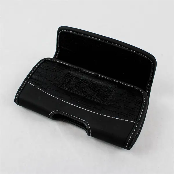 Bytech Folding Sunglass Semi-Hard Case Closure and Belt Clip, Black 