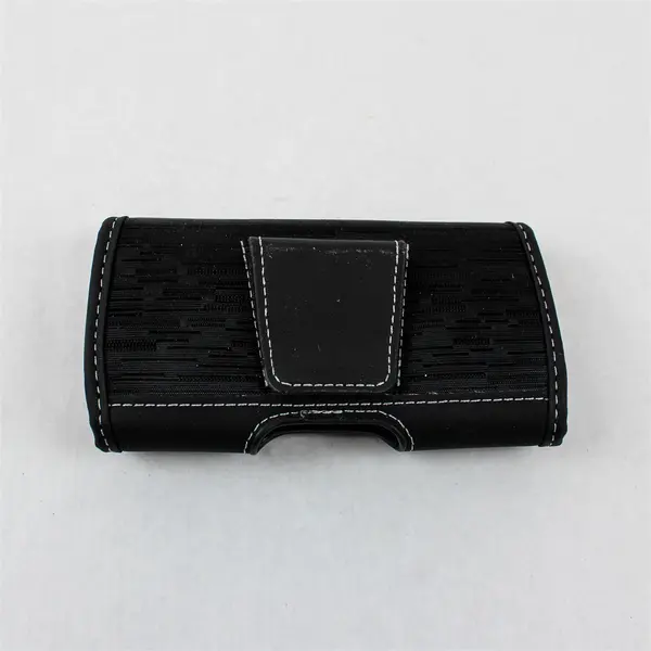 Bytech Folding Sunglass Semi-Hard Case Closure and Belt Clip, Black 