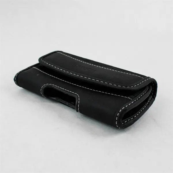 Bytech Folding Sunglass Semi-Hard Case Closure and Belt Clip, Black 
