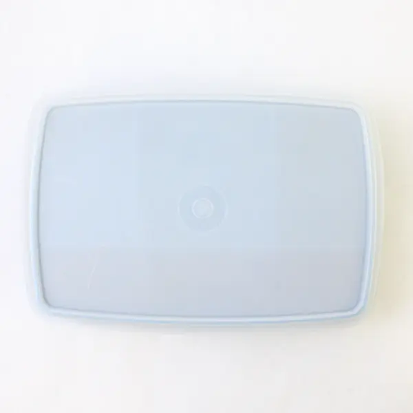 Tuppercraft Divided Lunch Container with Lid, Blue #767-13 USA 