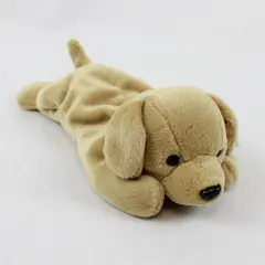 Ty Beanie Baby Fetch the Golden Retriever, Dog 7" Rare Tag Protector