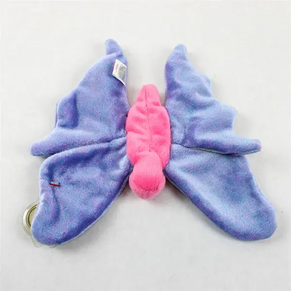 TY Beanie Baby, Flitter The Butterfly Plush 1999 Tag Protector