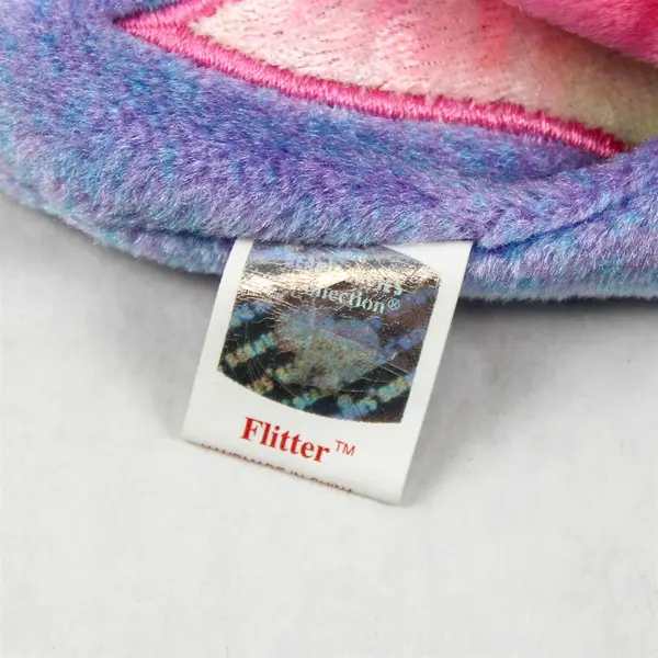 TY Beanie Baby, Flitter The Butterfly Plush 1999 Tag Protector