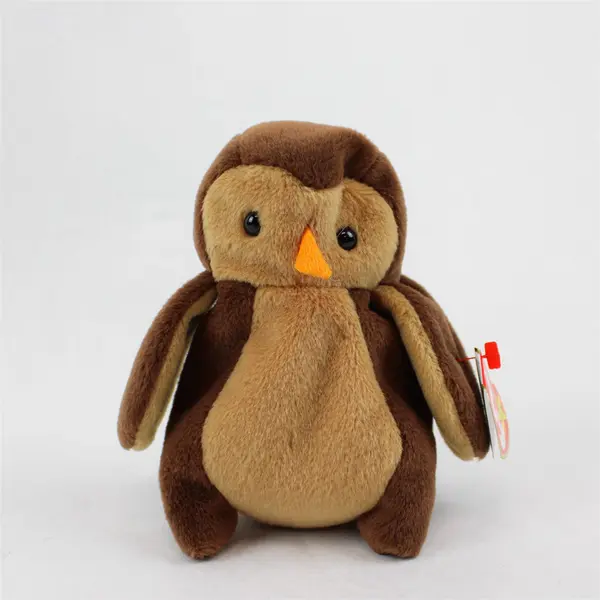 Ty Beanie Baby Hoot Rare Retired With All The Tag Errors 1st Generation 4073