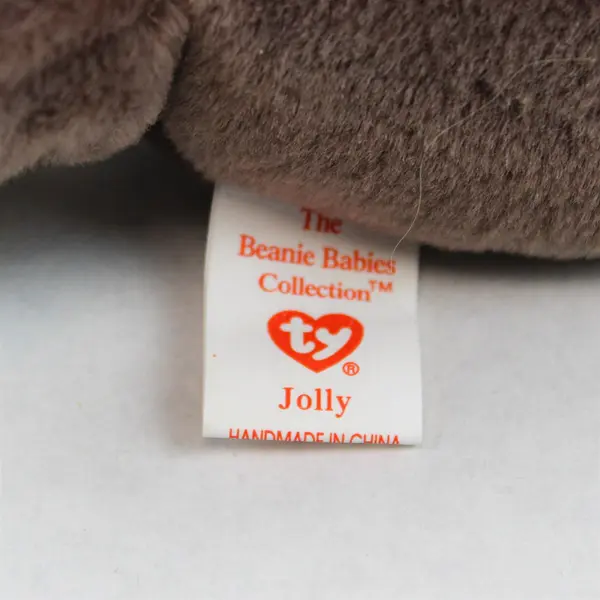 TY Beanie Baby ~ Jolly ~ #4082 Tag Errors 1996 PVC Pellets Retired