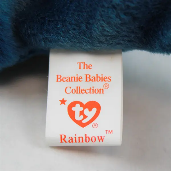 Ty Beanie Baby Rare Retired with Fabric and Tag Errors 1997 Rainbow 