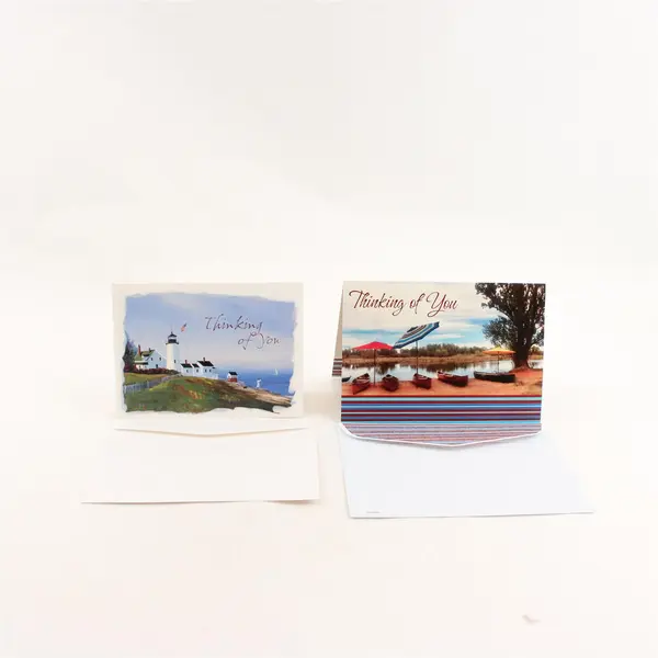 Lot of 10 Thinking of You Greeting Cards with Envelopes UNUSED