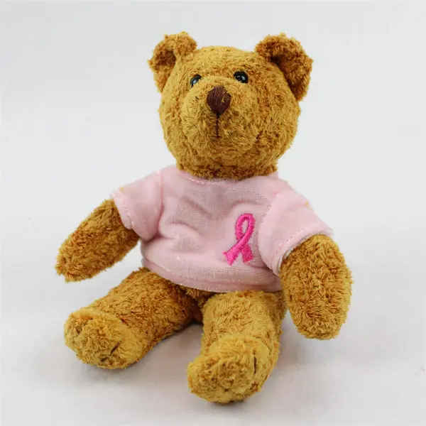 Avon 2001 Breast Cancer Crusade Bear Vintage 6" Stuffed Plush